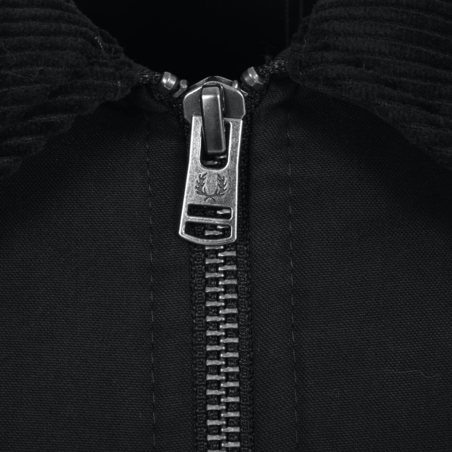 Fred Perry The Caban Jacket Black | Mainline Menswear United